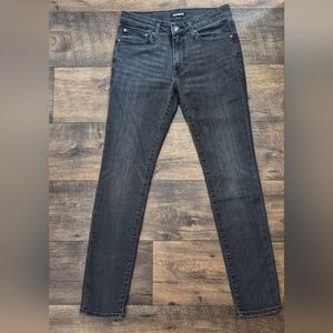 Express Men's Skinny Jeans in Washed Charcoal